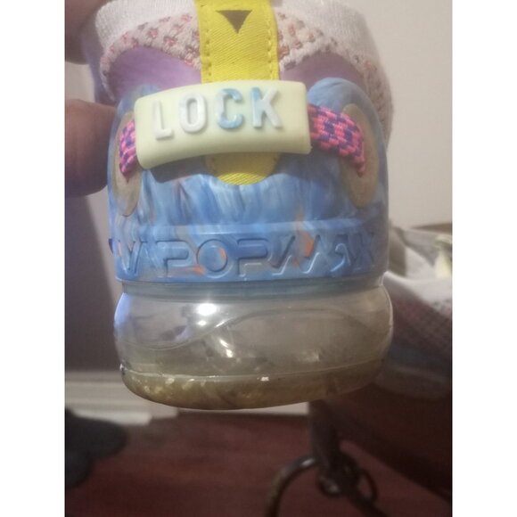 Nike Air Vapormax 2020 Flyknit Multi Color Pure Platinum Shoes Sz 7Y / Women 8.5 - Picture 13 of 15